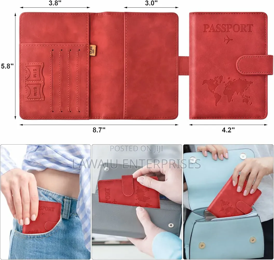 Leather Passport Holder
