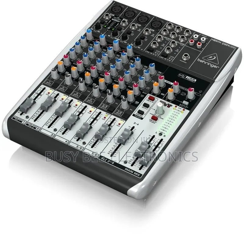 Behringer Q1204usb Premium 12-Input 2/2-Bus Mixer