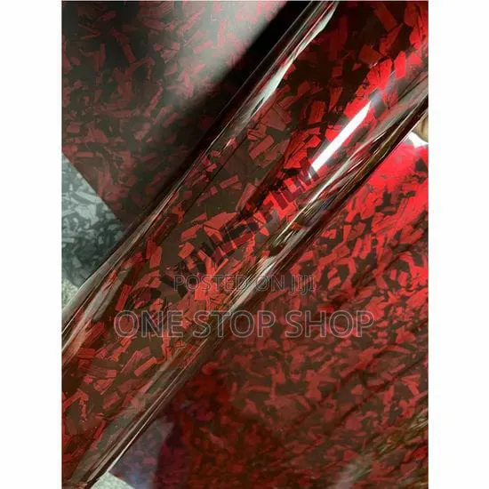 Gloss Red Forged Vinyl Wrap
