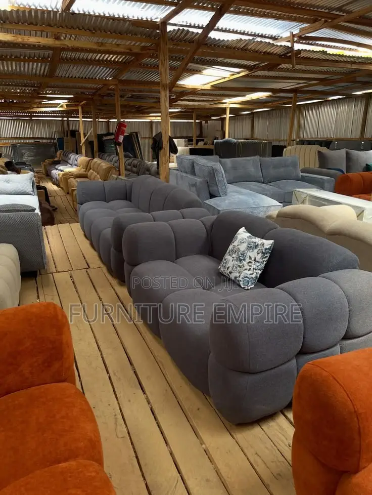 Dark Grey 5 Seater Bubble Seat