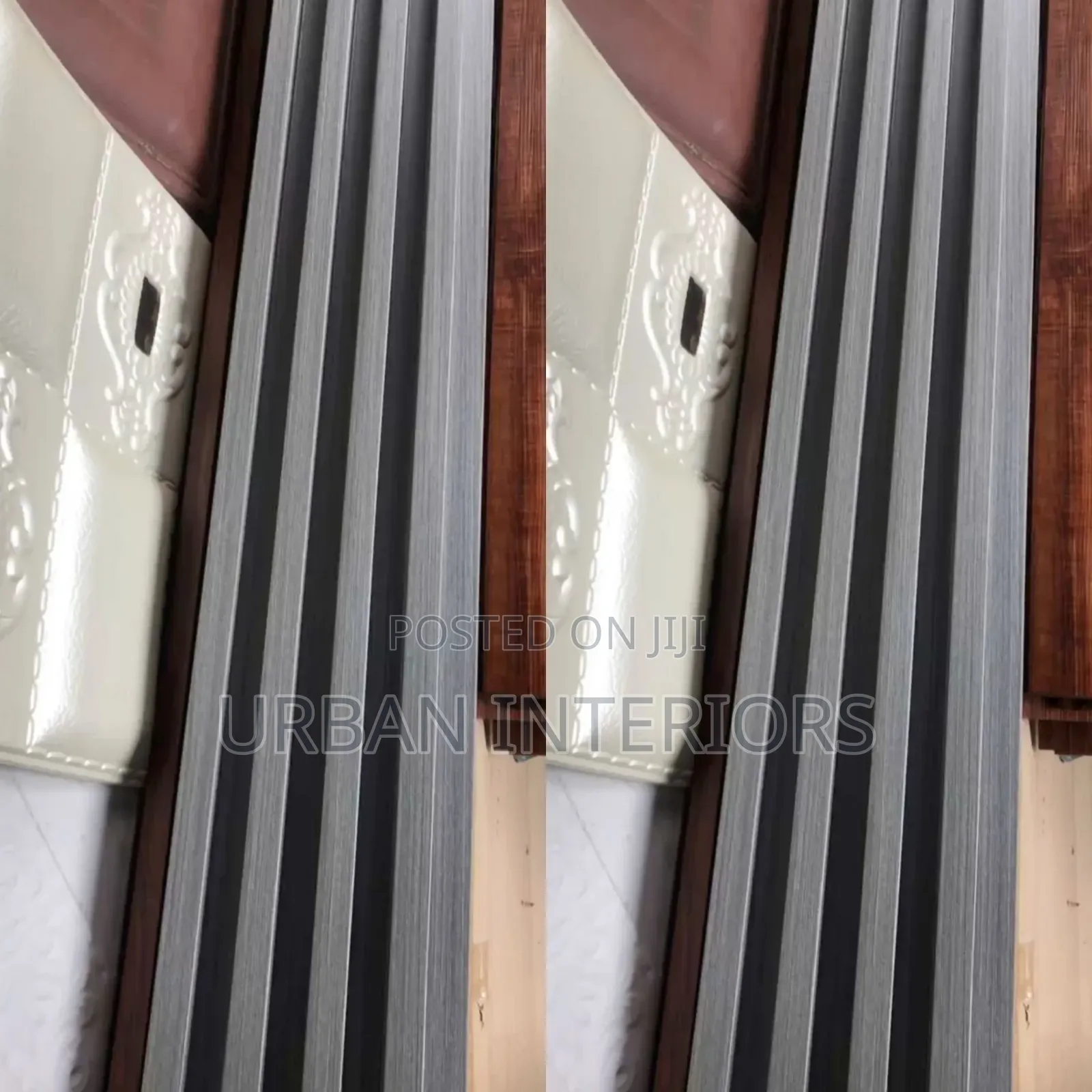 Grey Fluted Panels Grey Fluted Panels for Premium Interior Finish