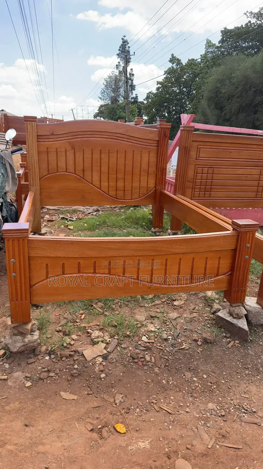 Mahogany Bed