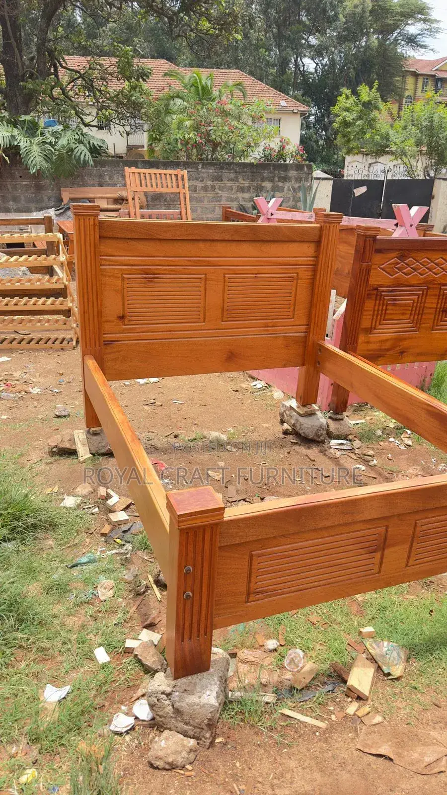 Mahogany Bed