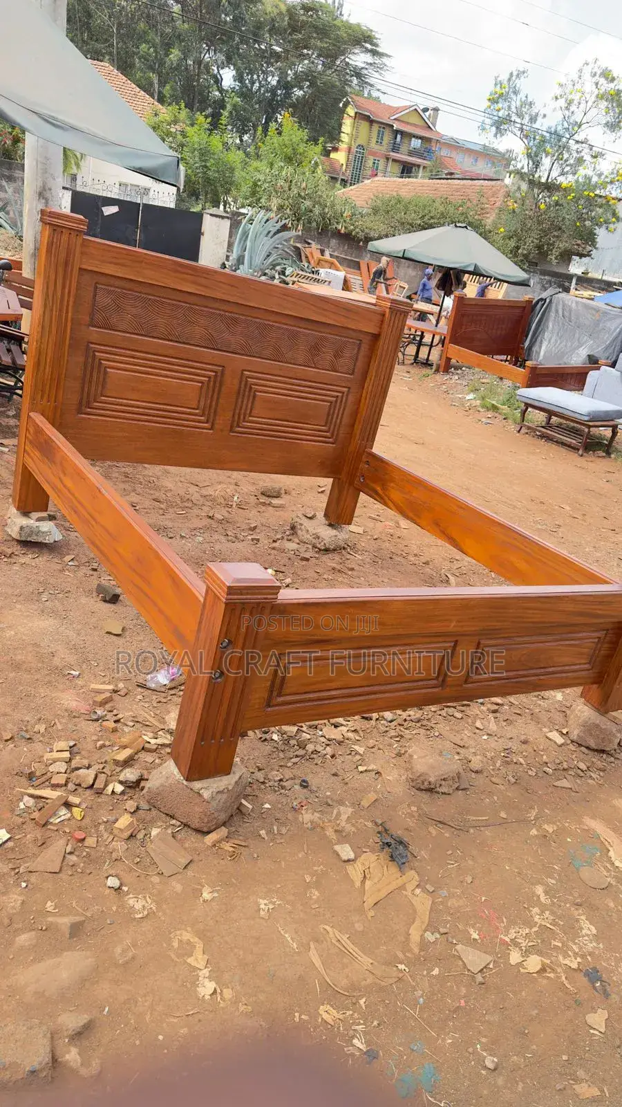 Mahogany Bed