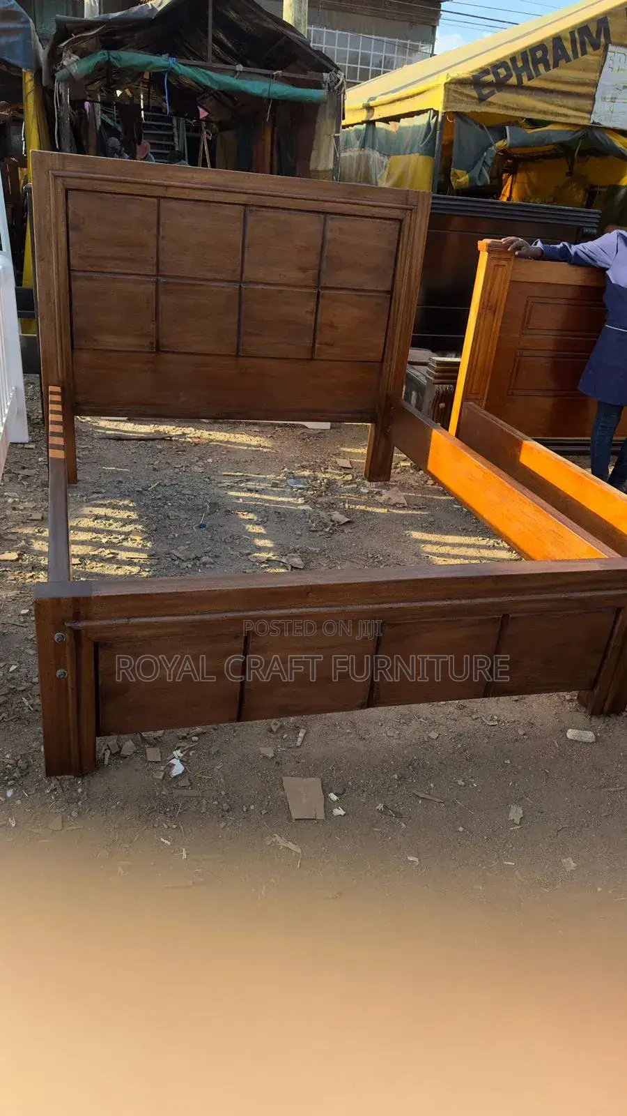 Mahogany Bed