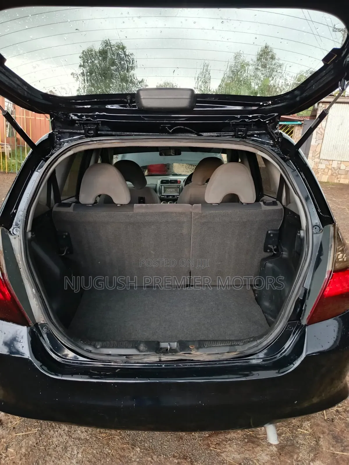Honda Fit 2007 Black