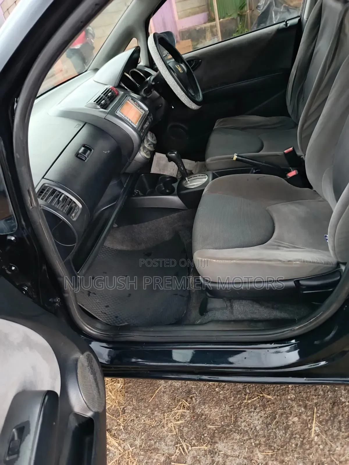 Honda Fit 2007 Black