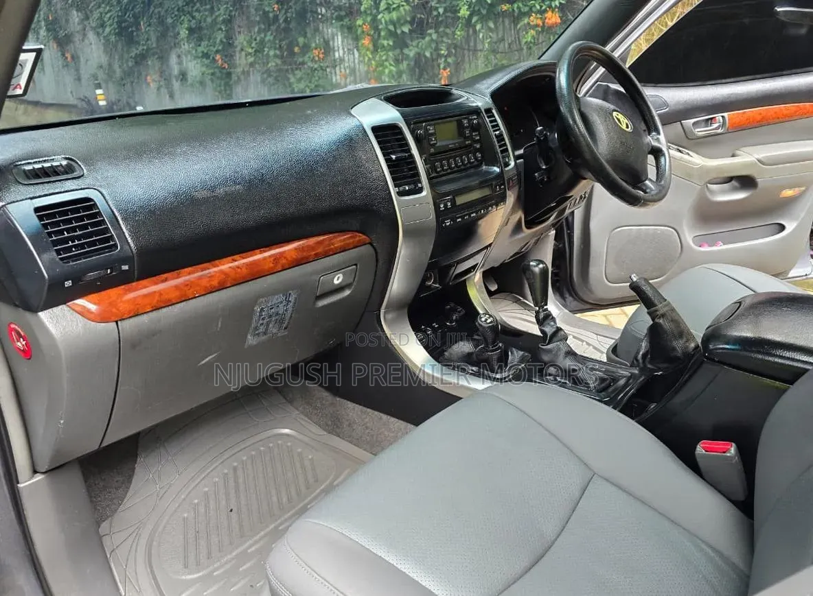 Toyota Land Cruiser Prado 2002 Gray