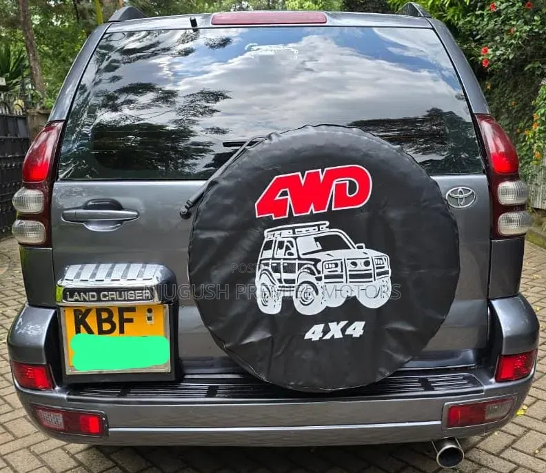 Toyota Land Cruiser Prado 2002 Gray