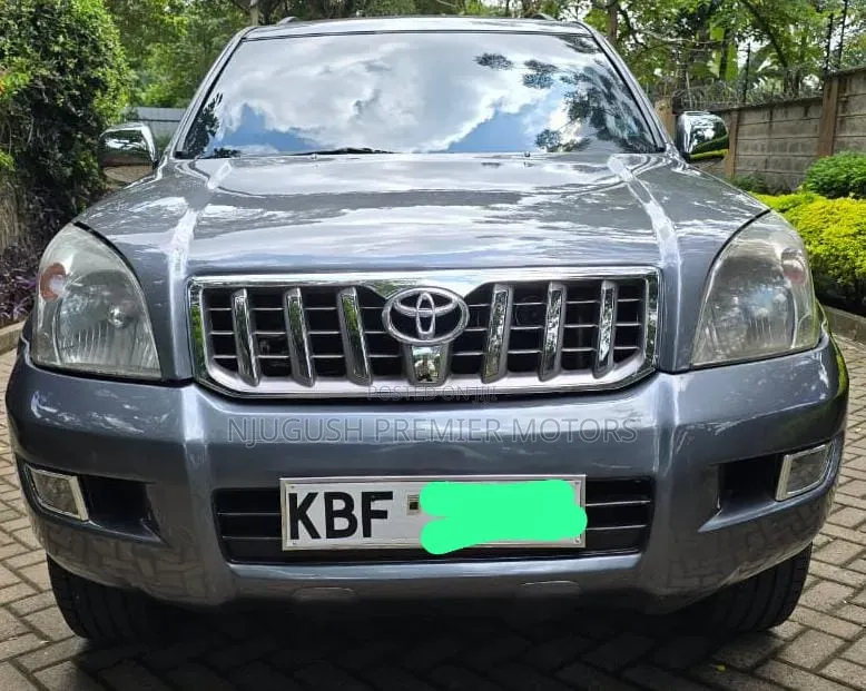 Toyota Land Cruiser Prado 2002 Gray