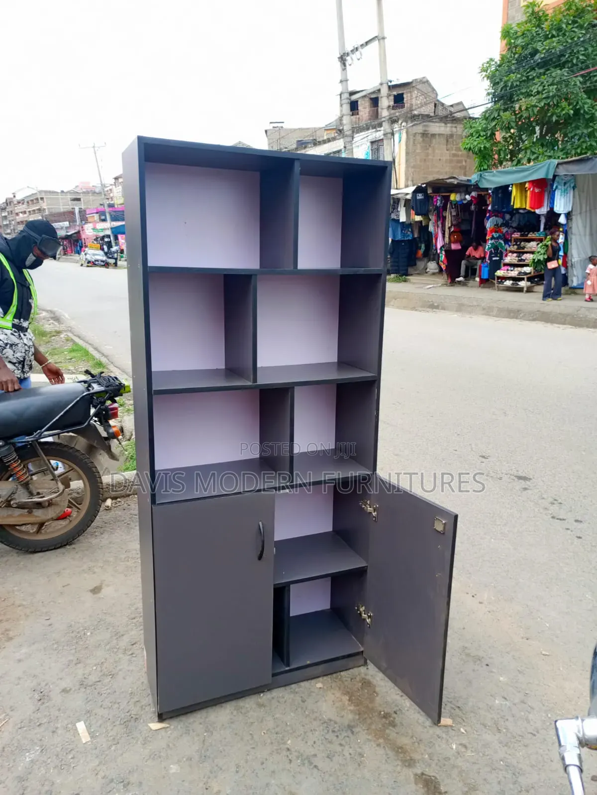 Bookshelf With Drawers