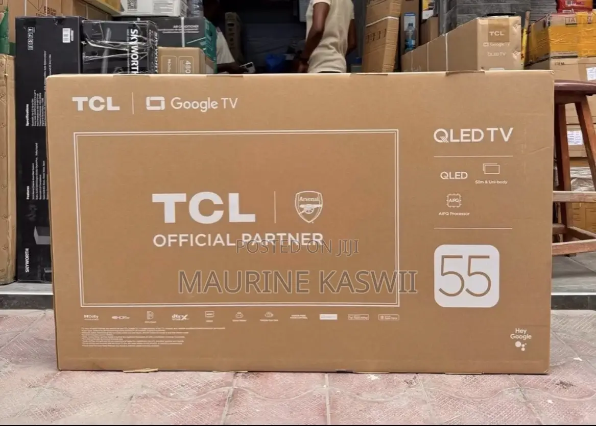 TCL 55” Qled Smart Tv -55 T6d/T6d