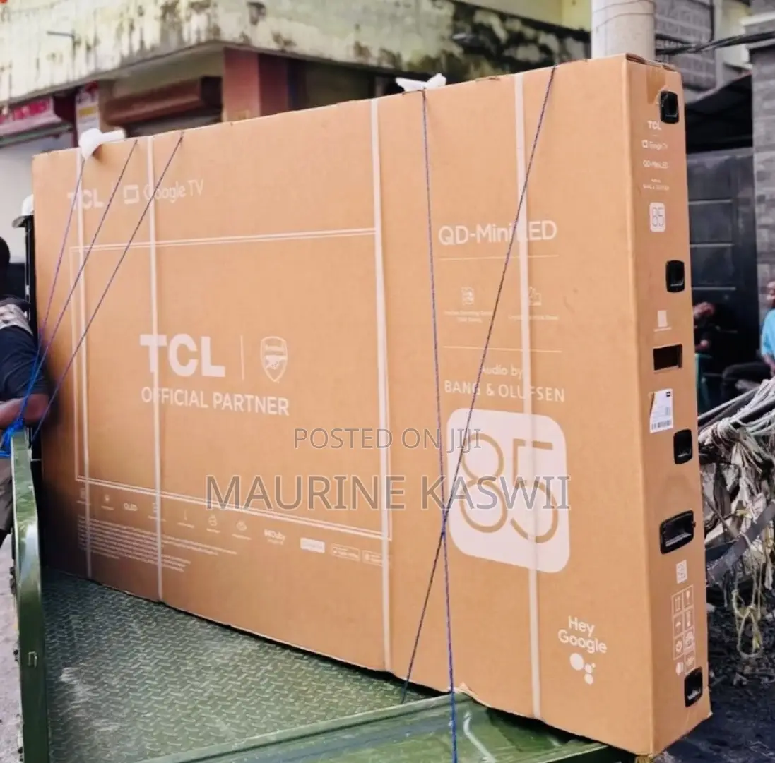 TCL 85” C6k Qd -Miniled Qled Frameless TV