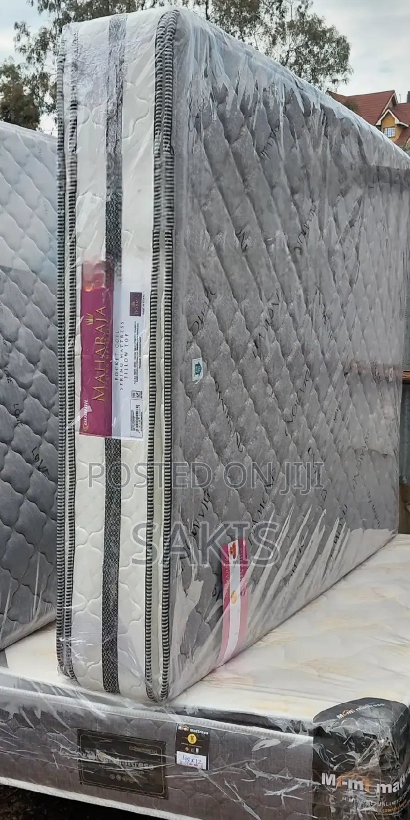 Eish! Pocket Spring 5 X 6 X 10 Bobmi Maharajah 7yr Warranty Mattresses