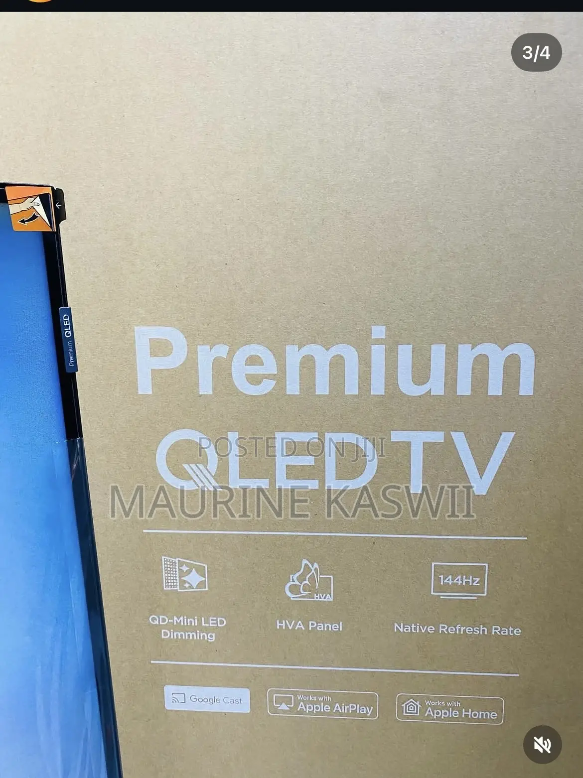 TCL P8l 55” Inch Premium Qled Frameless Tv