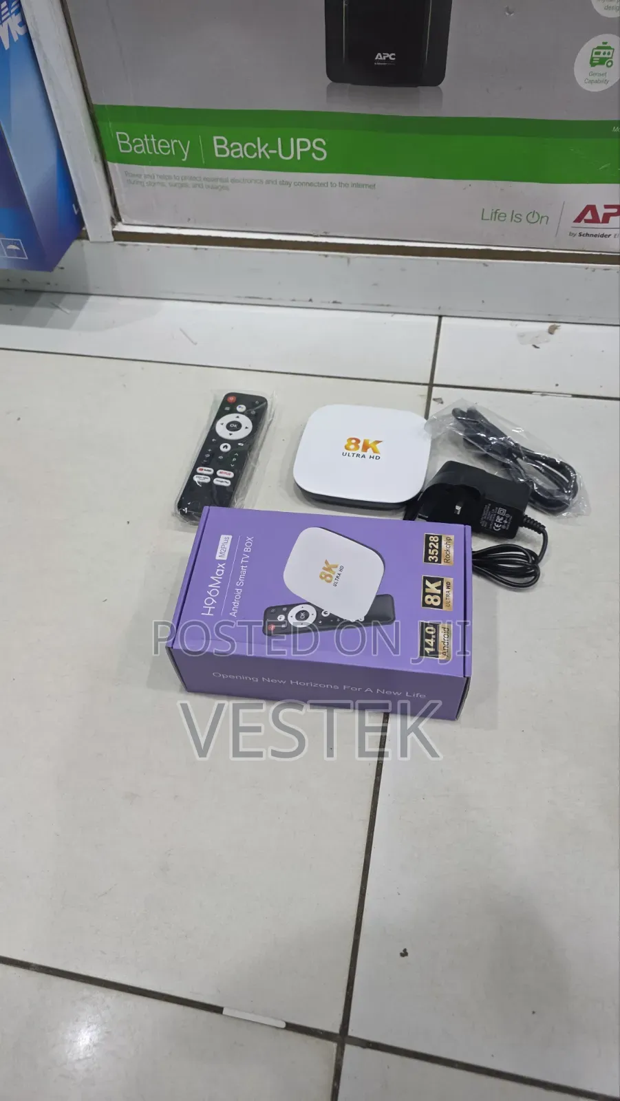 H96 Max 4gb Ram 128gb Rom Android Tv Box With Remote