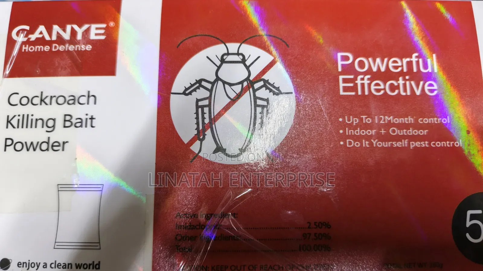 Canye Powder Cockroach Bait Per Box