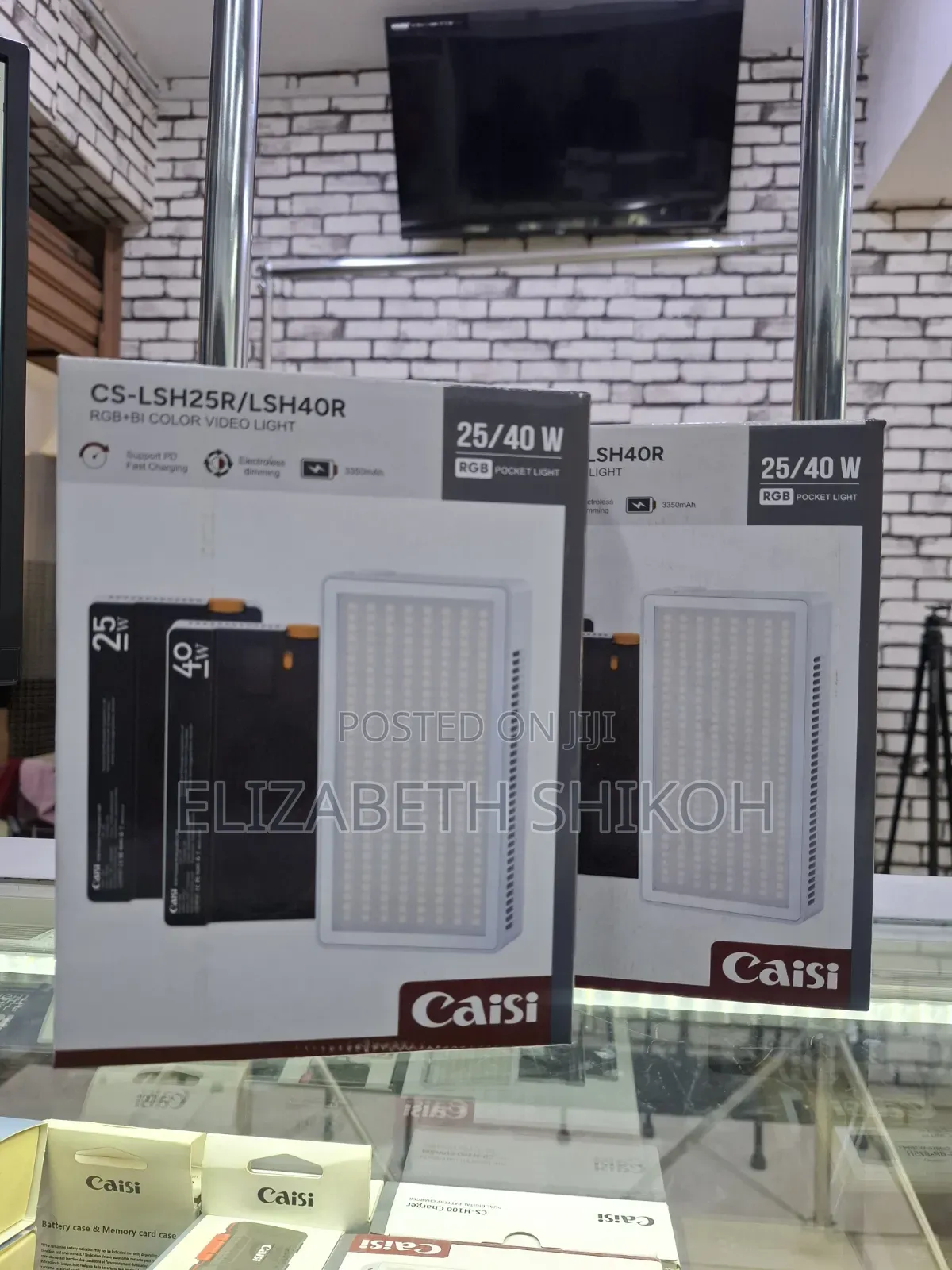 Caisi Cs-Lsh25r RGB Led Fill Light – Portable, Powerful