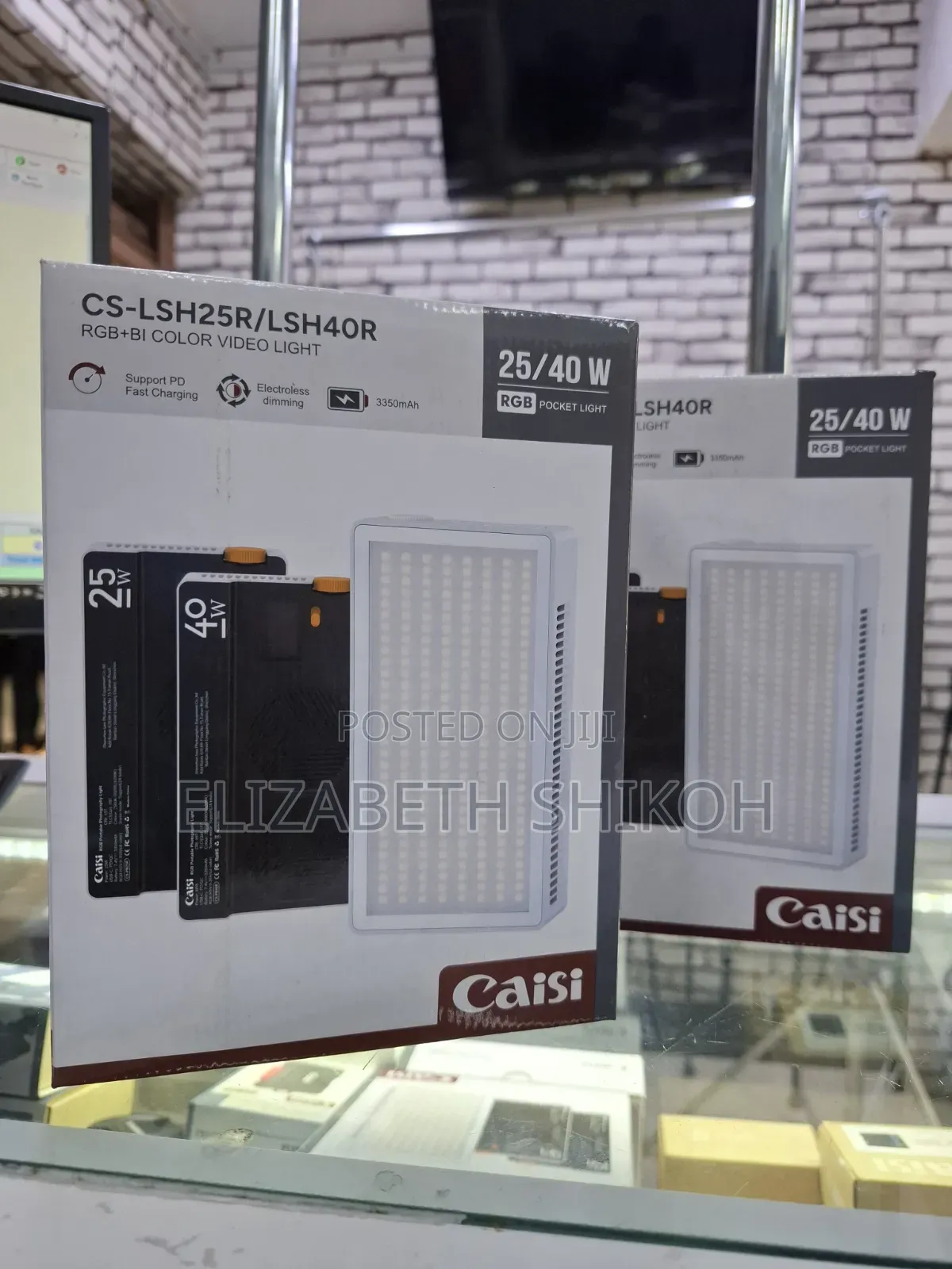 Caisi Cs-Lsh25r RGB Led Fill Light – Portable, Powerful
