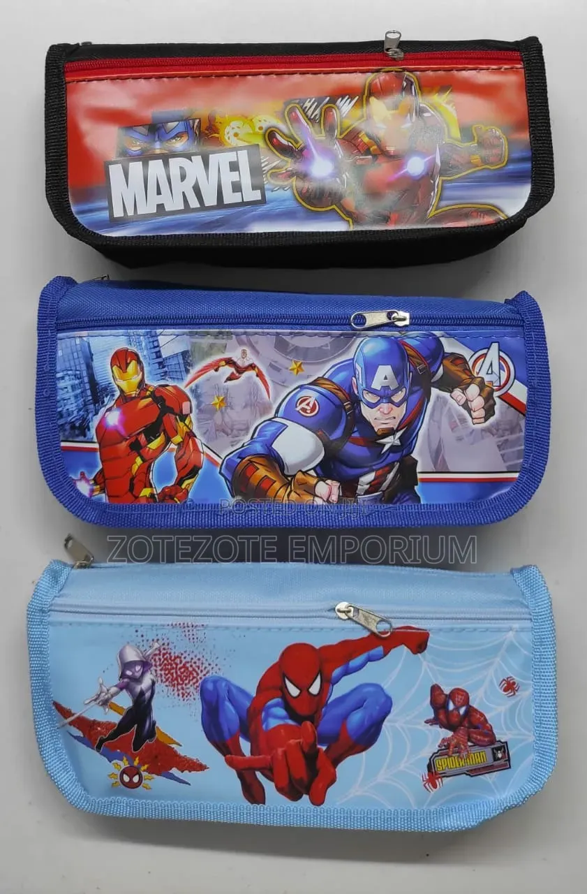 Cartoon Themed Pencil Pouch