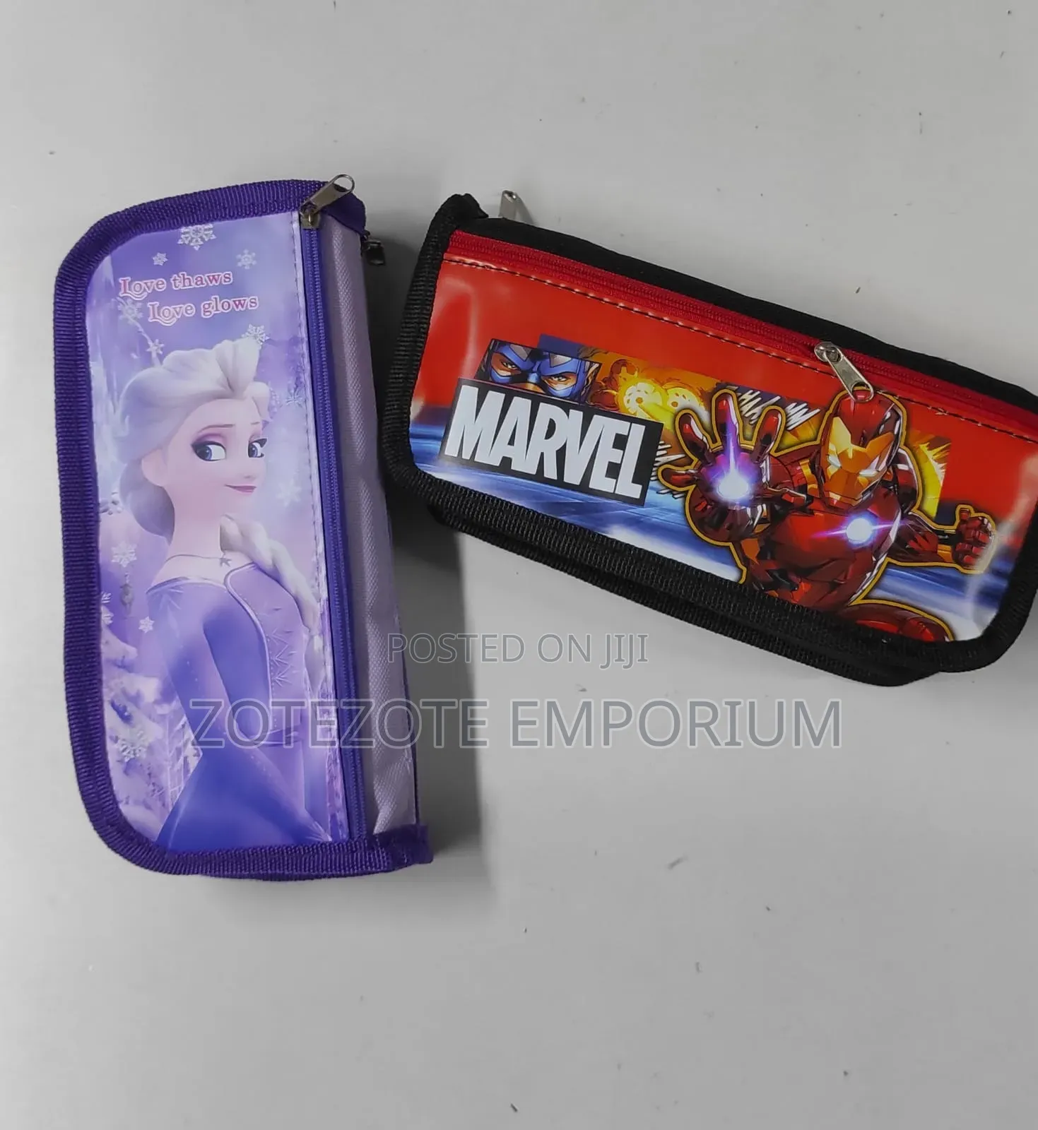Cartoon Themed Pencil Pouch