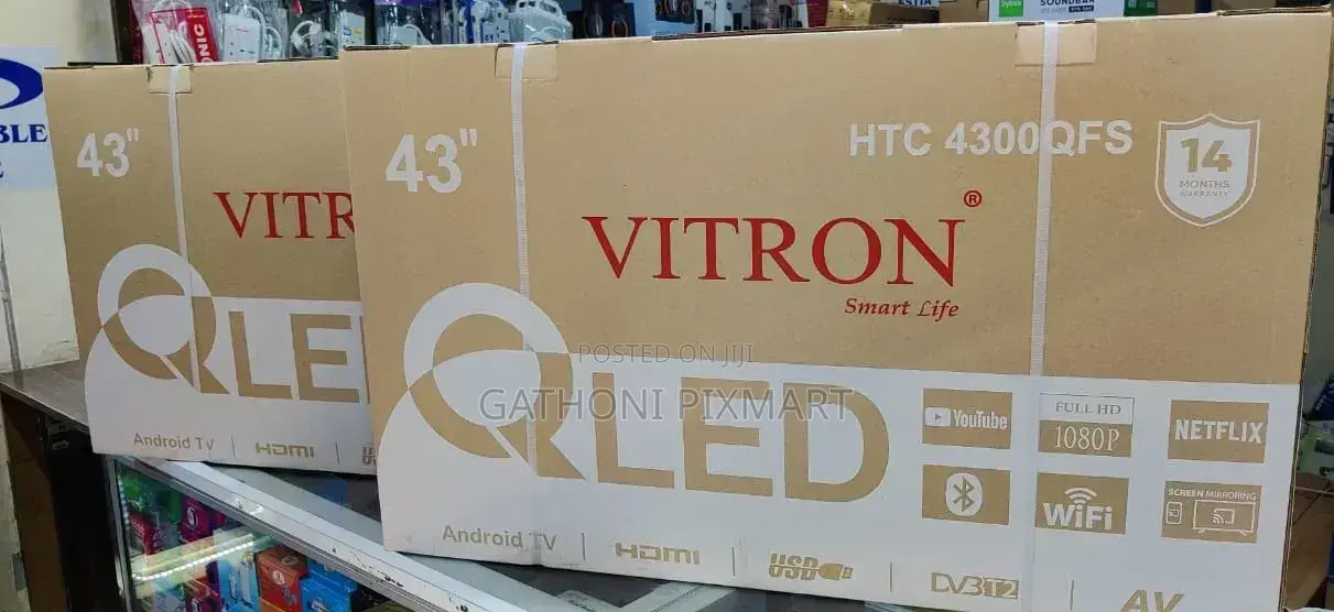 Vitron Vitron43"Tv Htc4388-Fs 43"Inch Bluetooth