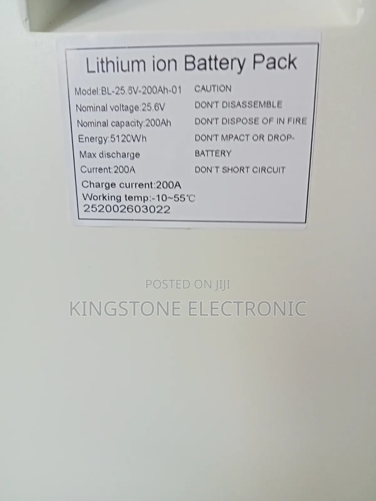 24v 200ah 5kwh Snadi Lithium Battery for Wall Mounting