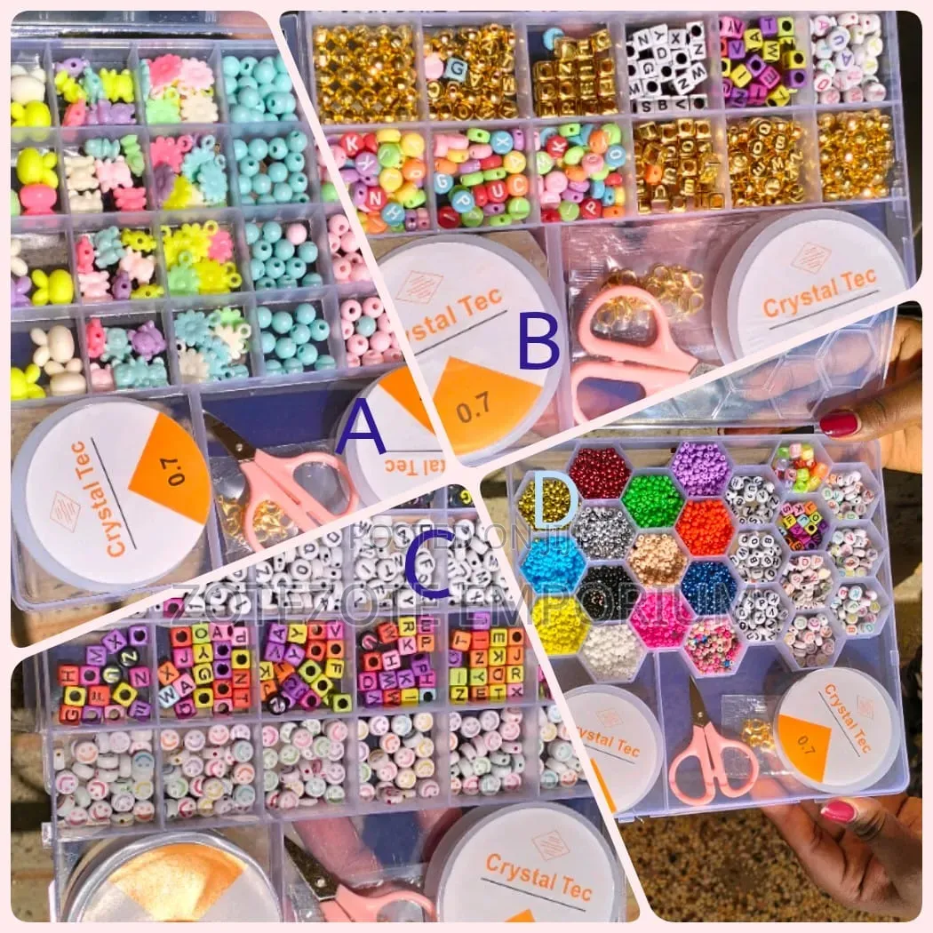Clay Beads Different Colour Kit