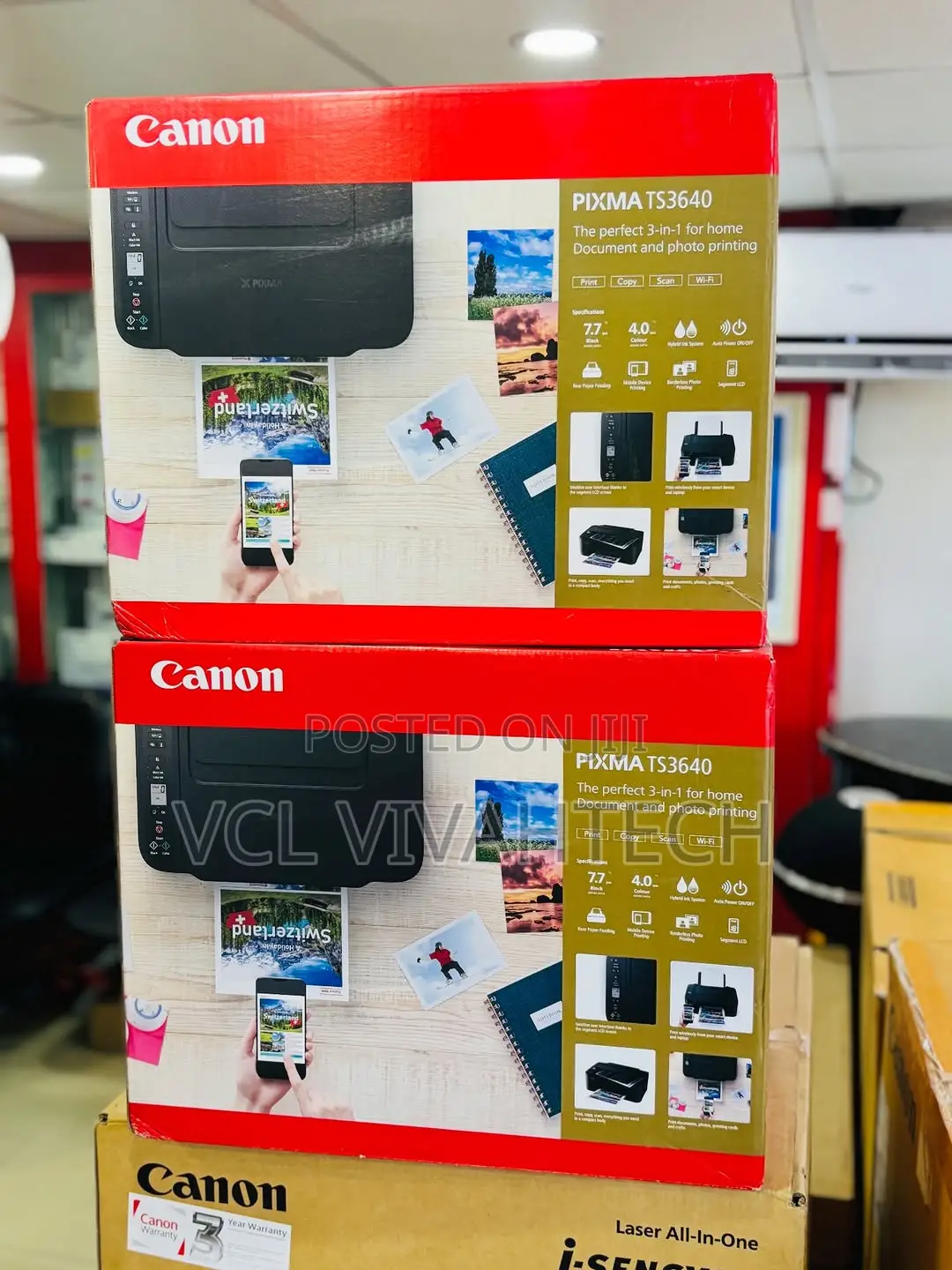 Canon Pixma Ts3640 Printer