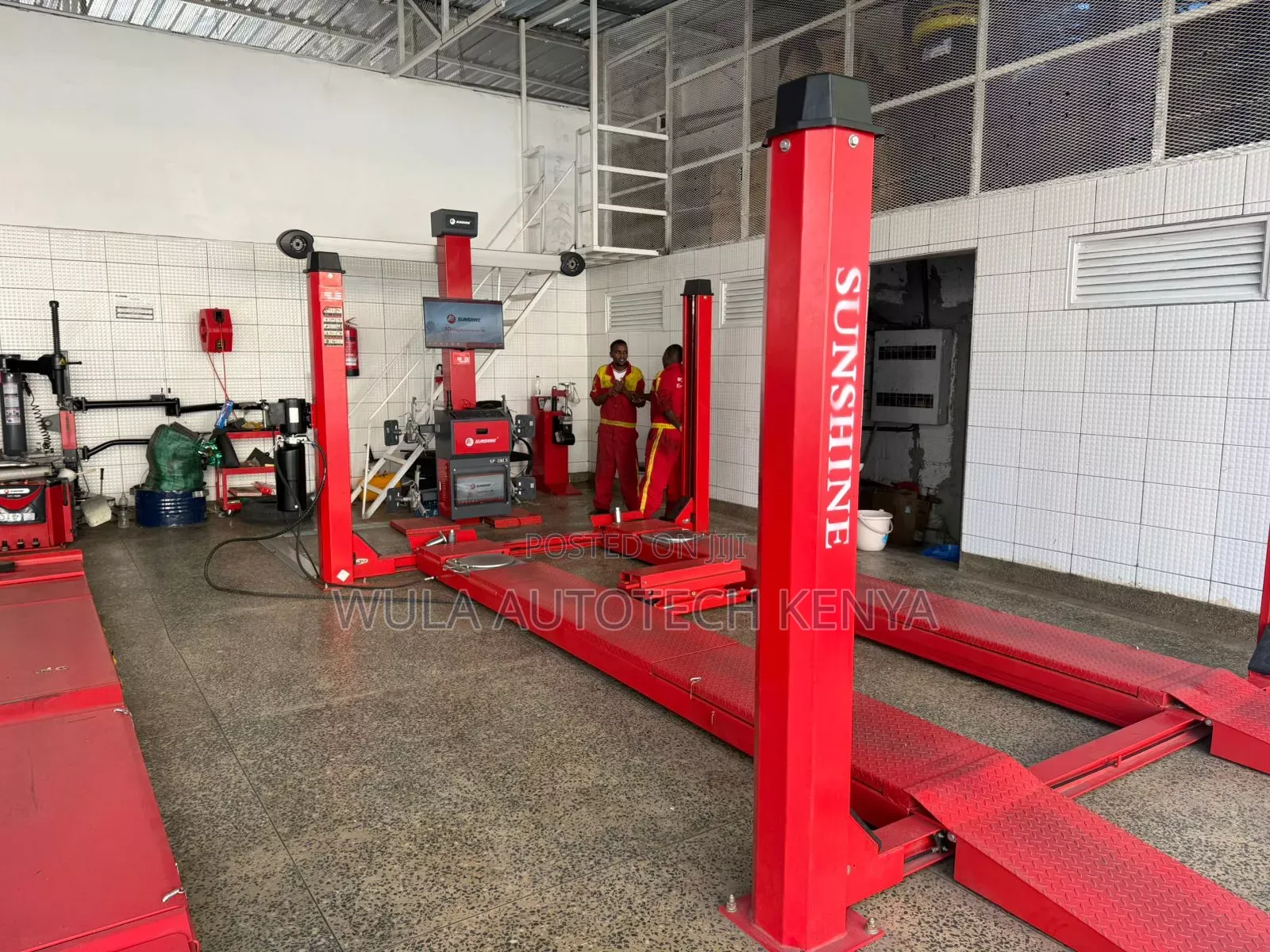 Industrial and Heavy Duty Wheel Alignment Four Post Carlift Wula