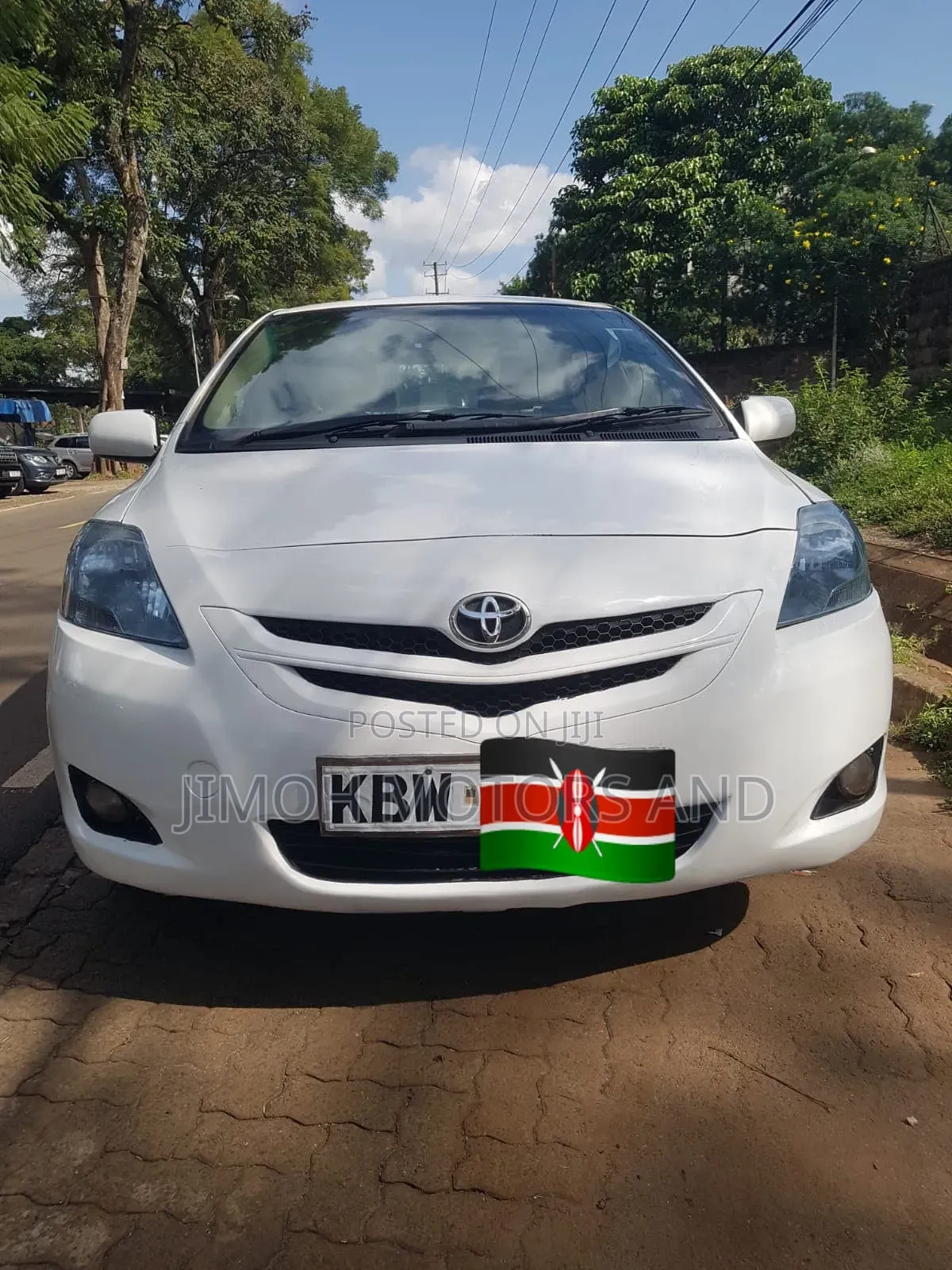 Toyota Belta 2007 White
