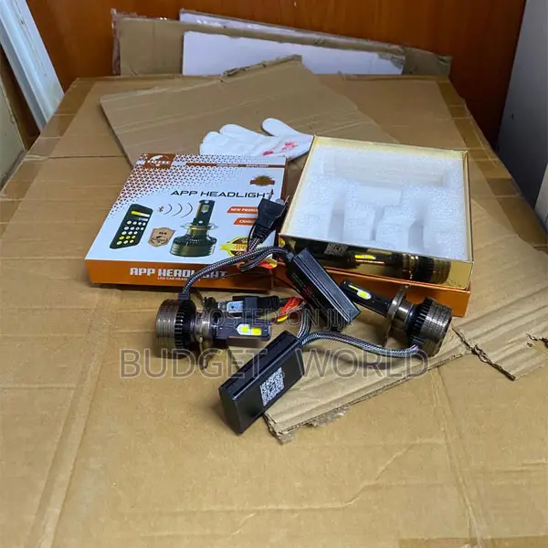 Ap618 H4 Wireless App-Controlled Led Bulbs for Cars