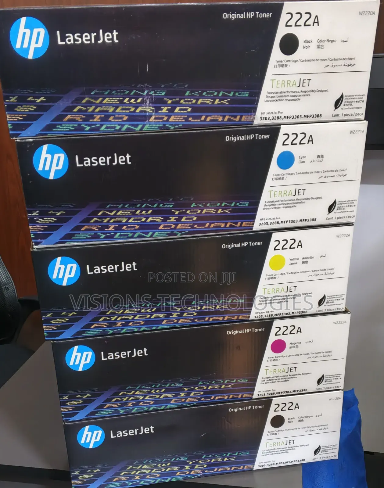 Full Set Quality Hp222a Toner. Cartridge for Hp Laserjet 3288