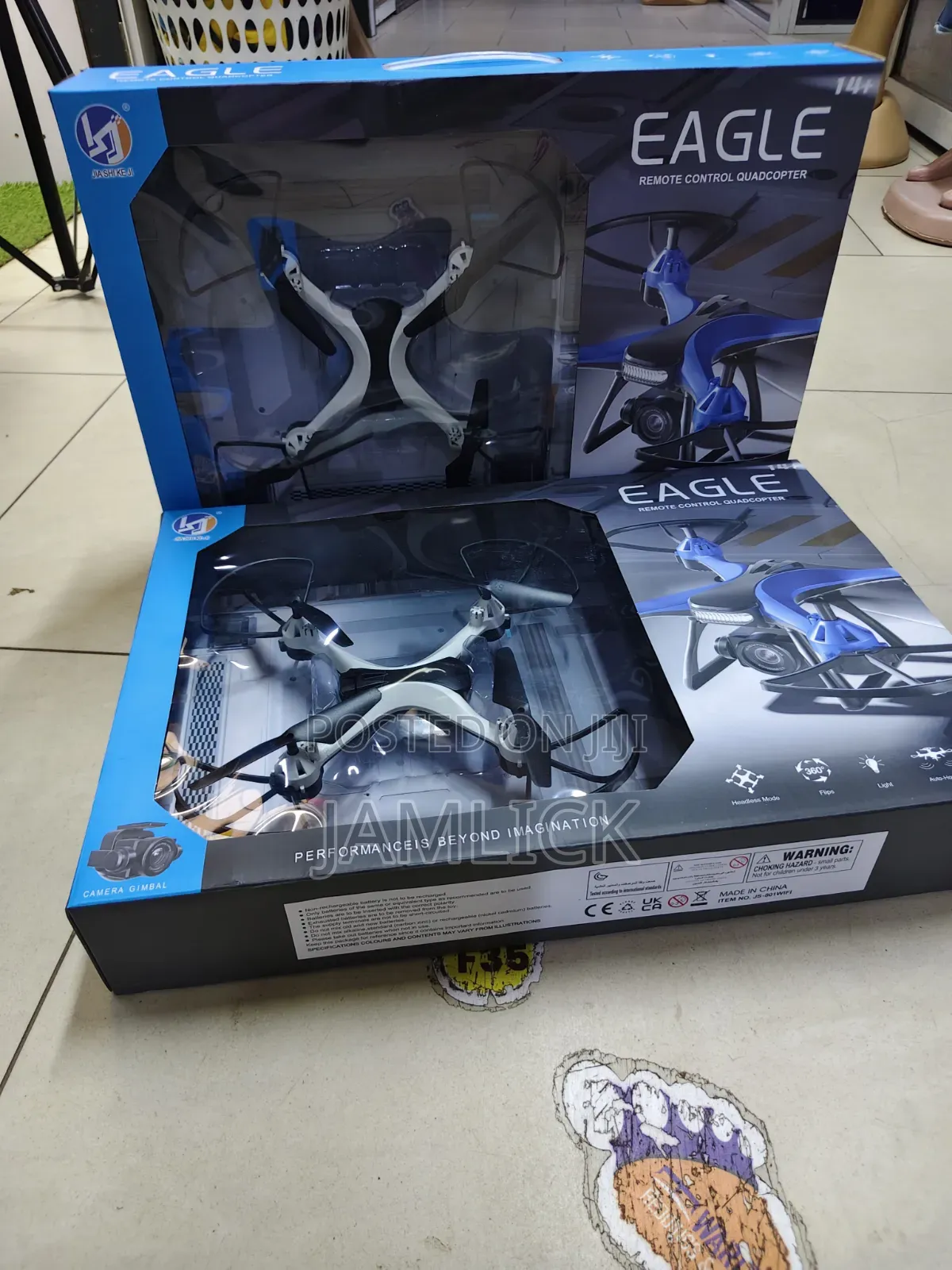 Performance Eagle Drone With Camera – Remote Controlled - Br