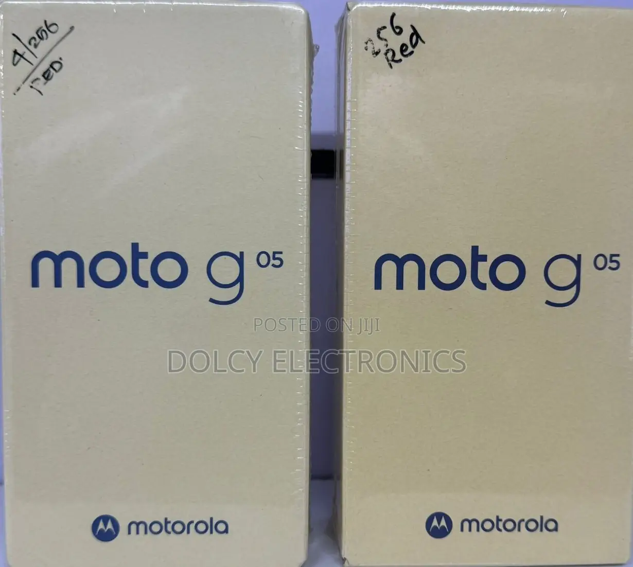 New Motorola Moto G05 256 GB Red