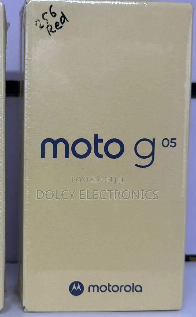 New Motorola Moto G05 256 GB Red