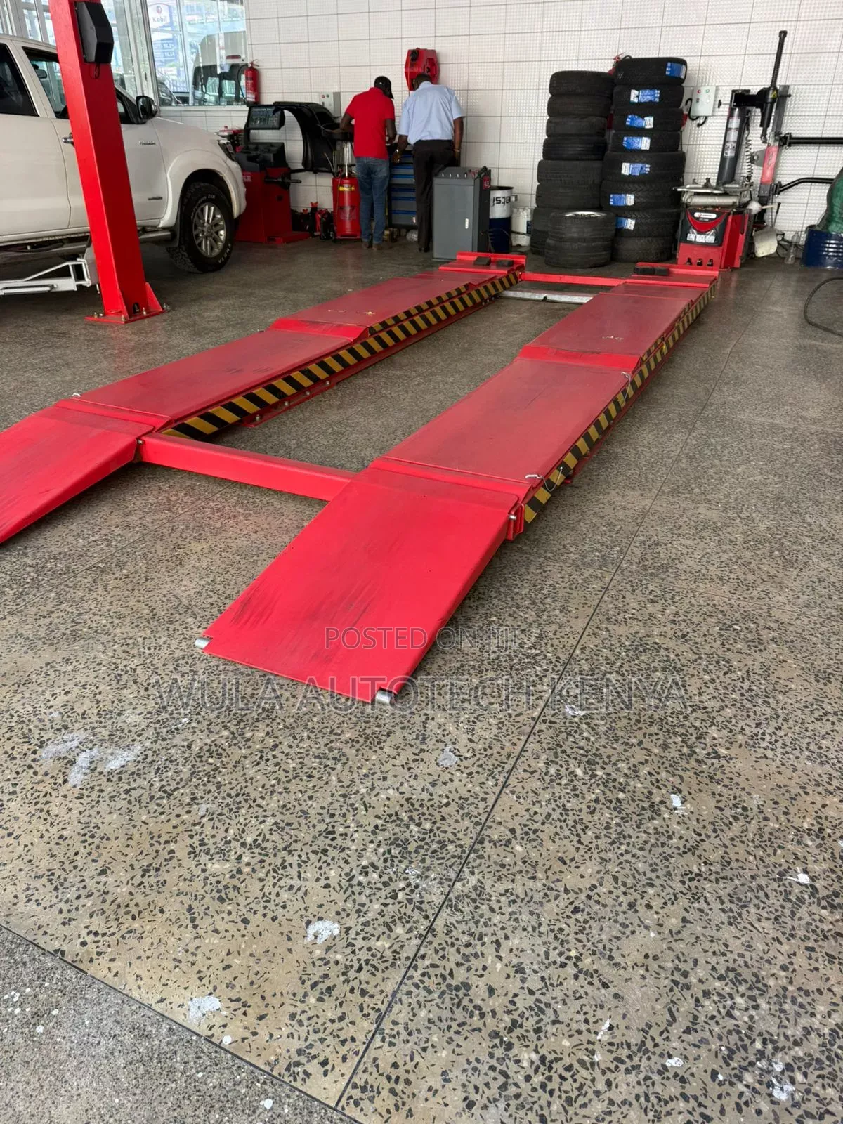 High Lifting Capacity (4-5)Tns Big Scissor Carlift Machine Sunshine
