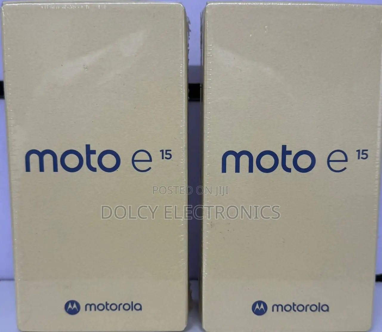 New Motorola Moto E15 64 GB Black