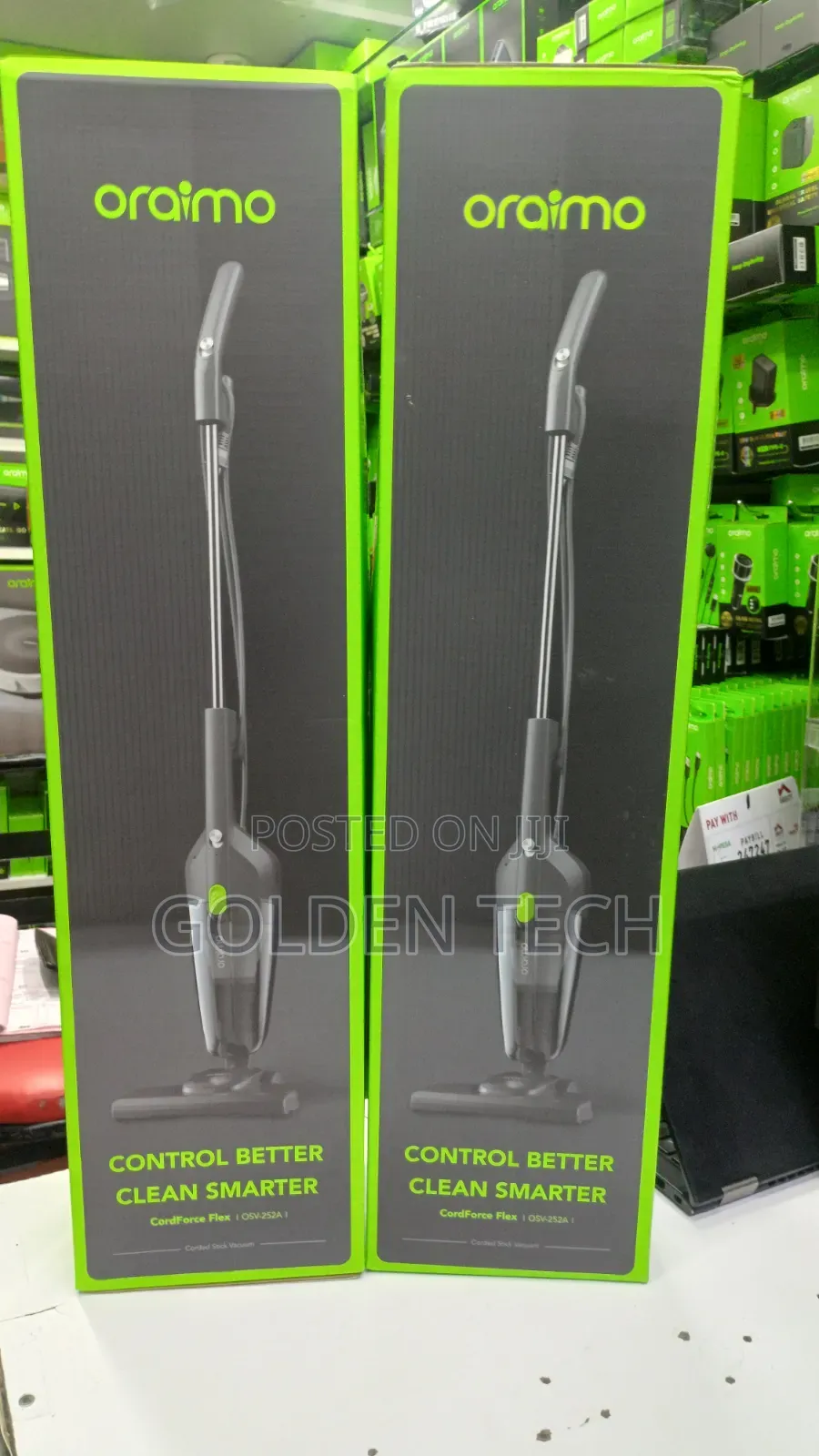 Oraimo Cordforce Flex Corded 2-in-1 Stick Vacuum Cleaner