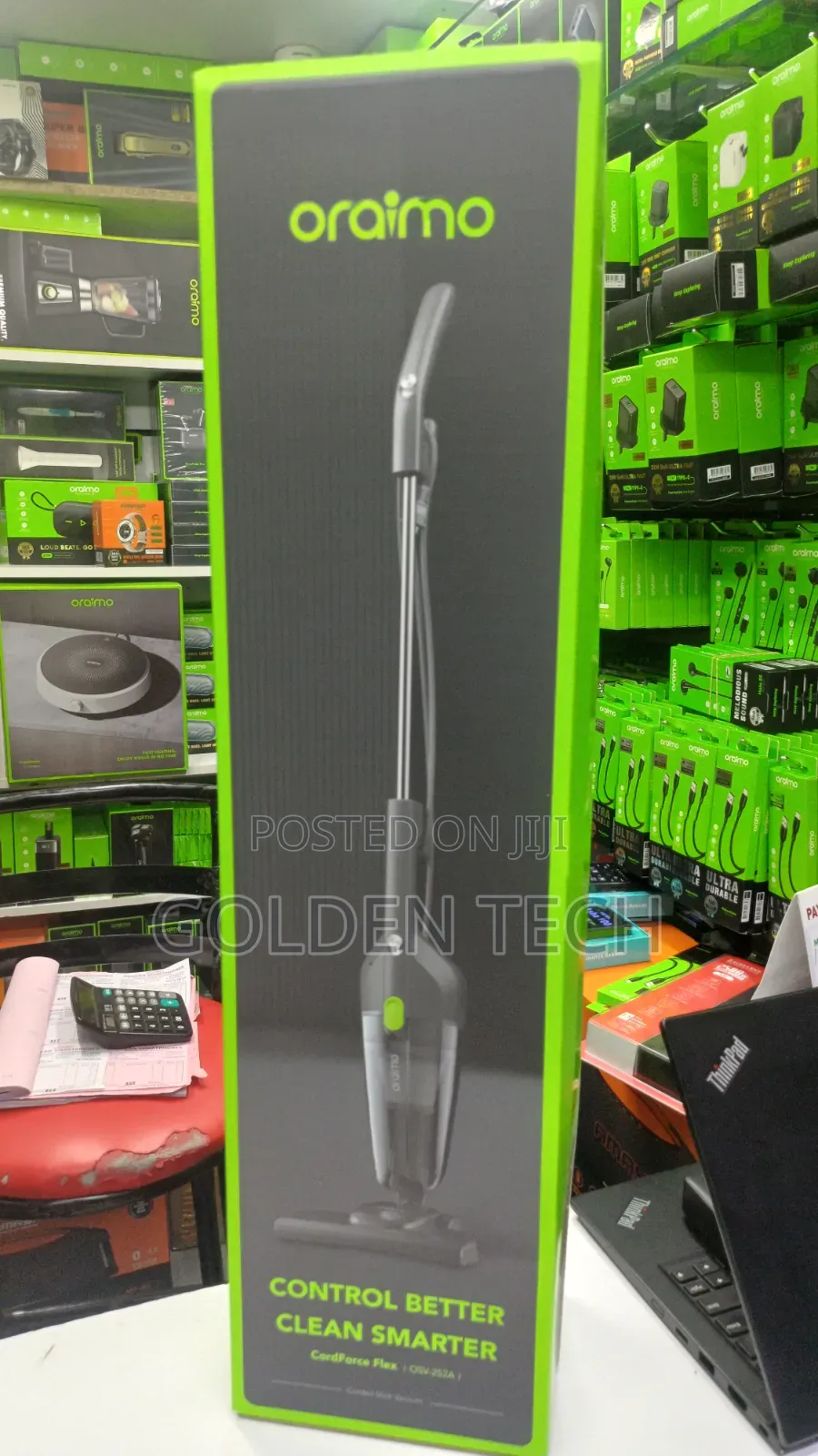 Oraimo Cordforce Flex Corded 2-in-1 Stick Vacuum 