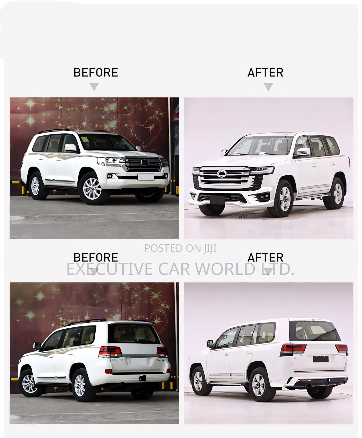 Toyota Land Cruiser 200 To Lc300 Modellista Facelift Kit