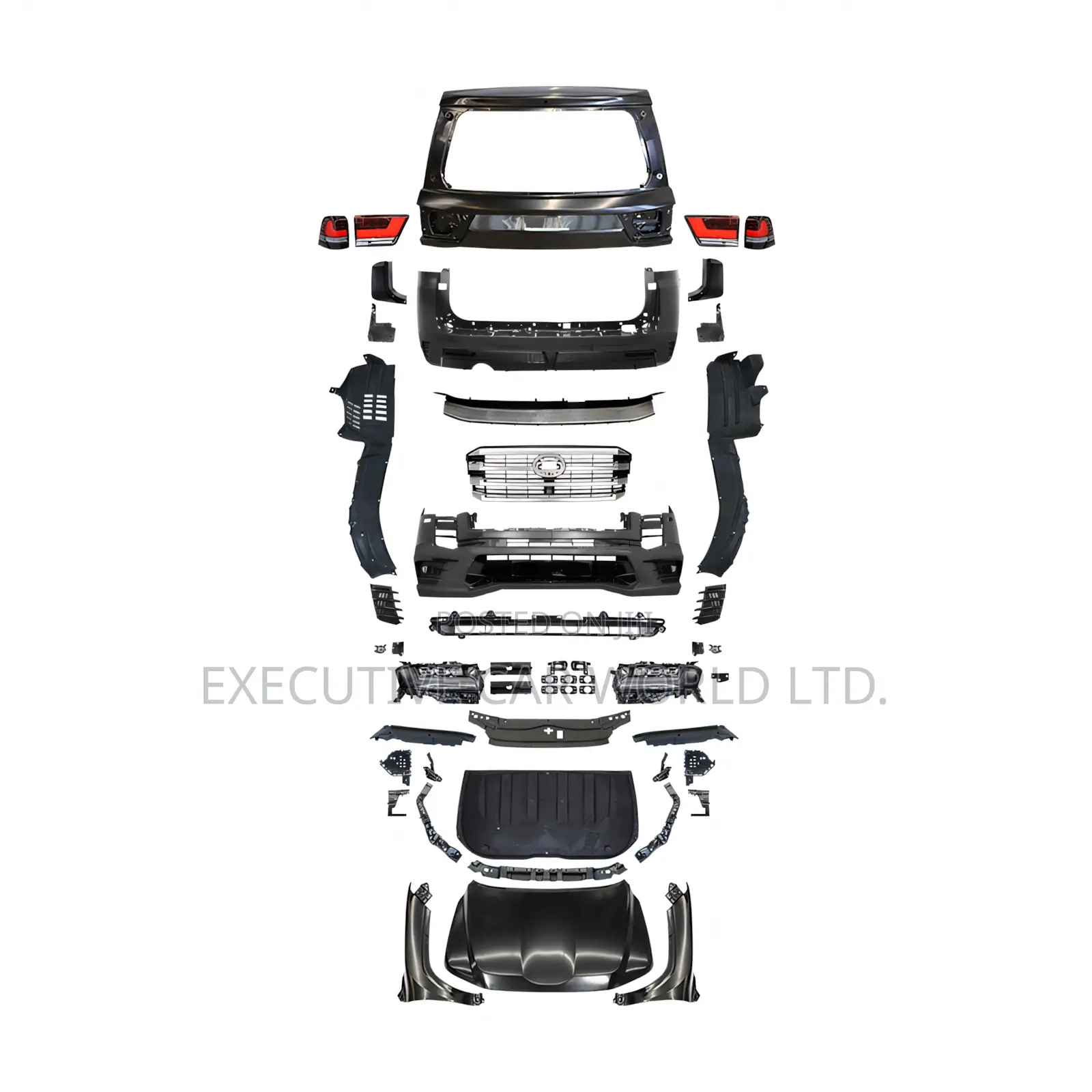 Toyota Land Cruiser 200 To Lc300 Modellista Facelift Kit