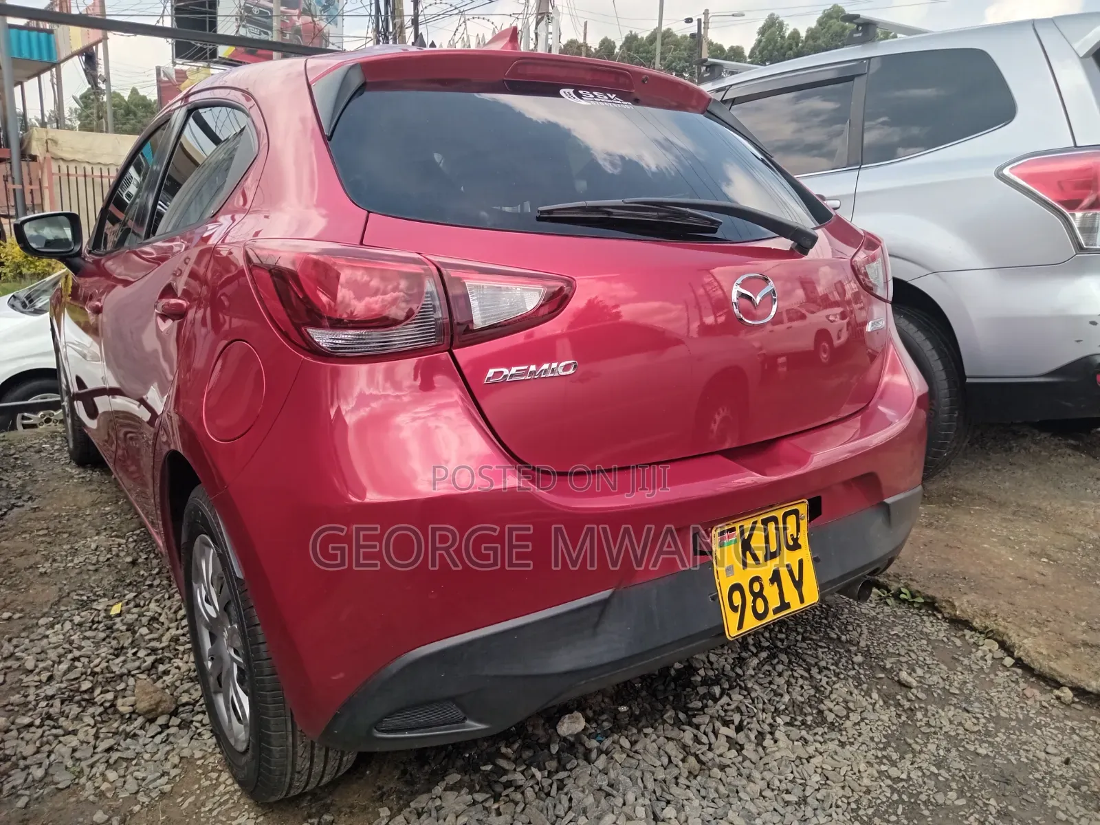 Mazda Demio 2017 Maroon