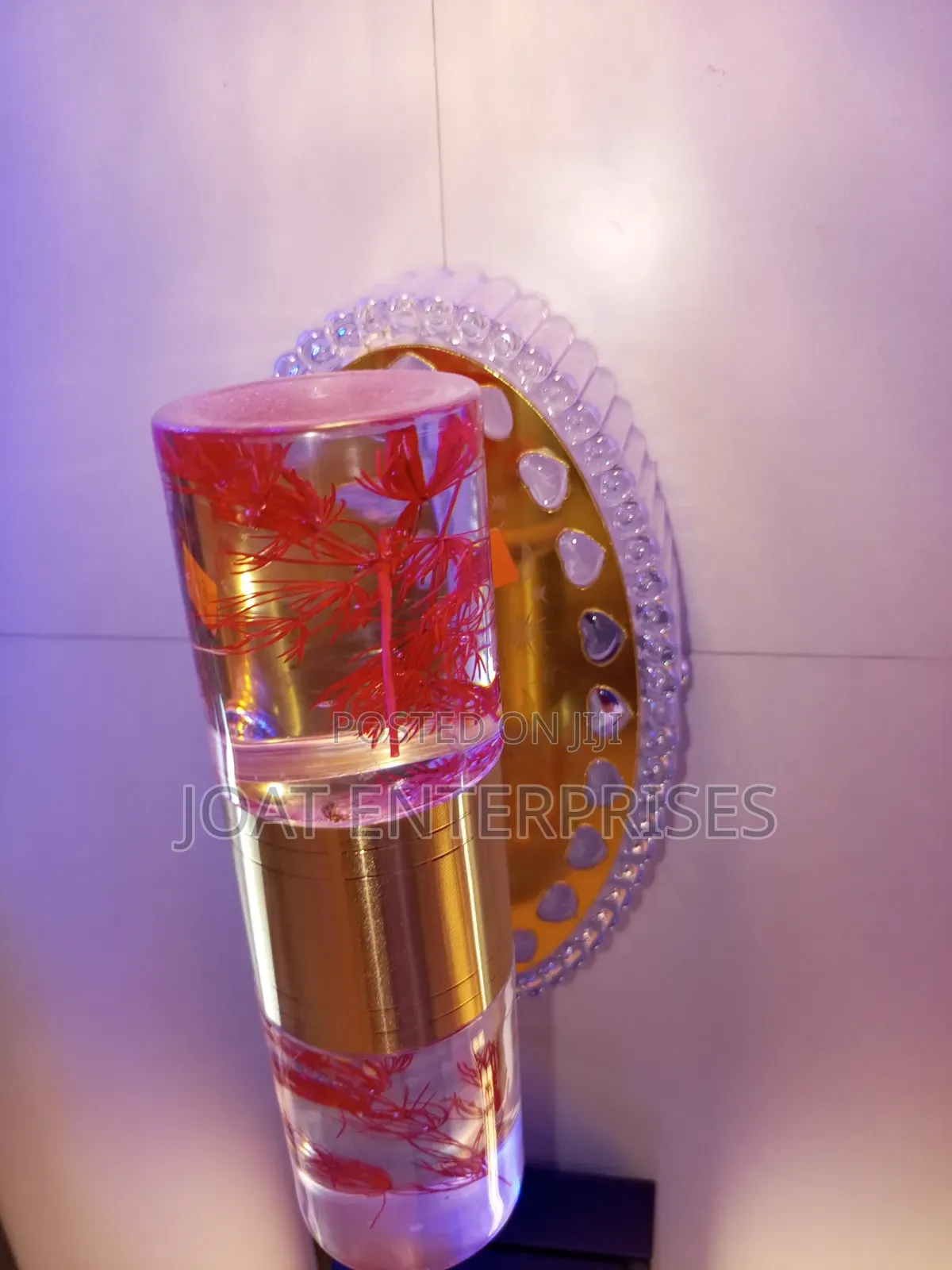 Pink Led Wall Light