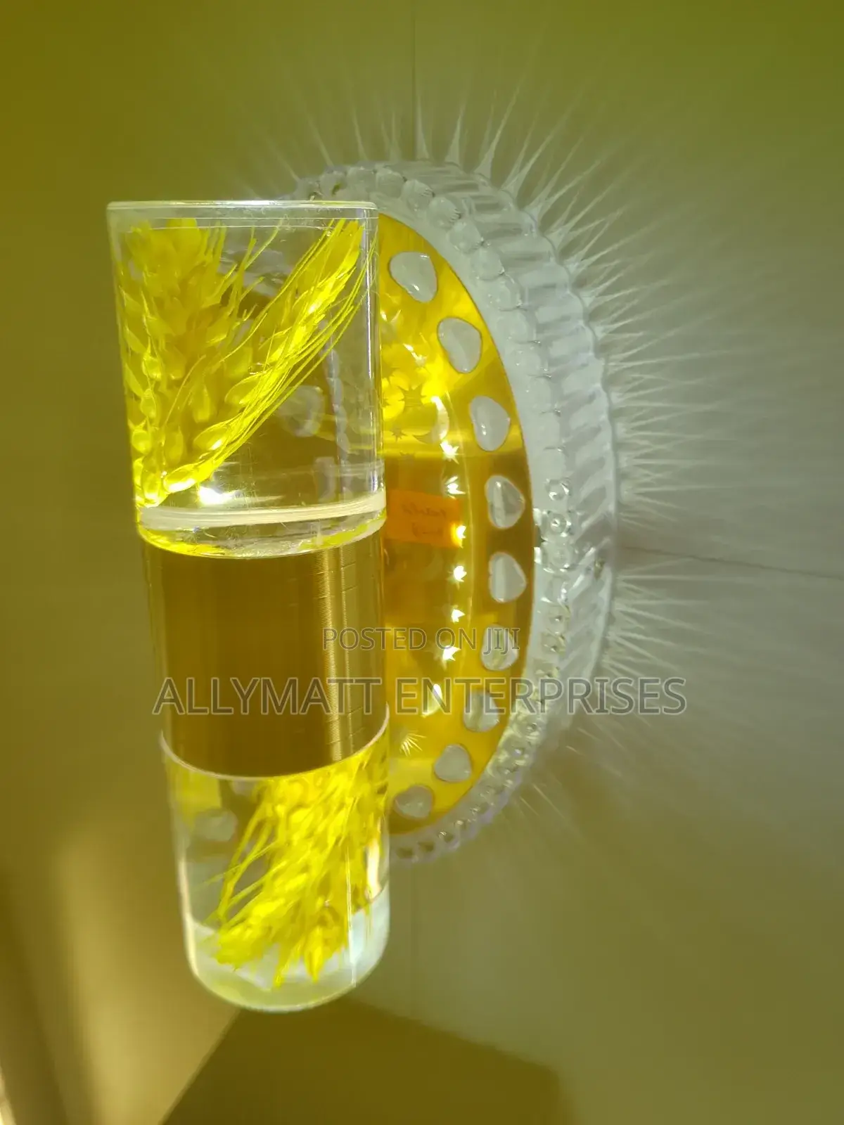 Wheat Blue Wall Light