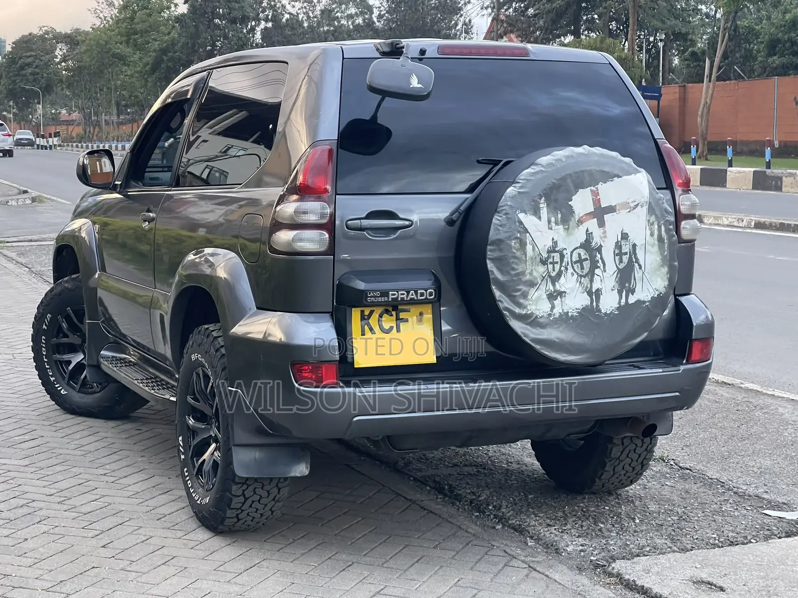 Toyota Land Cruiser Prado 2008 Gray