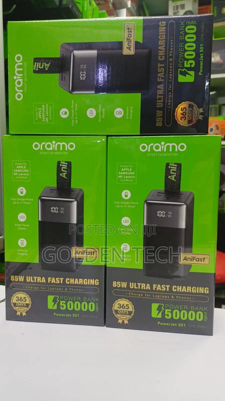 Oraimo Powerjet 501 50,000mah Usb-C Laptop Power Bank