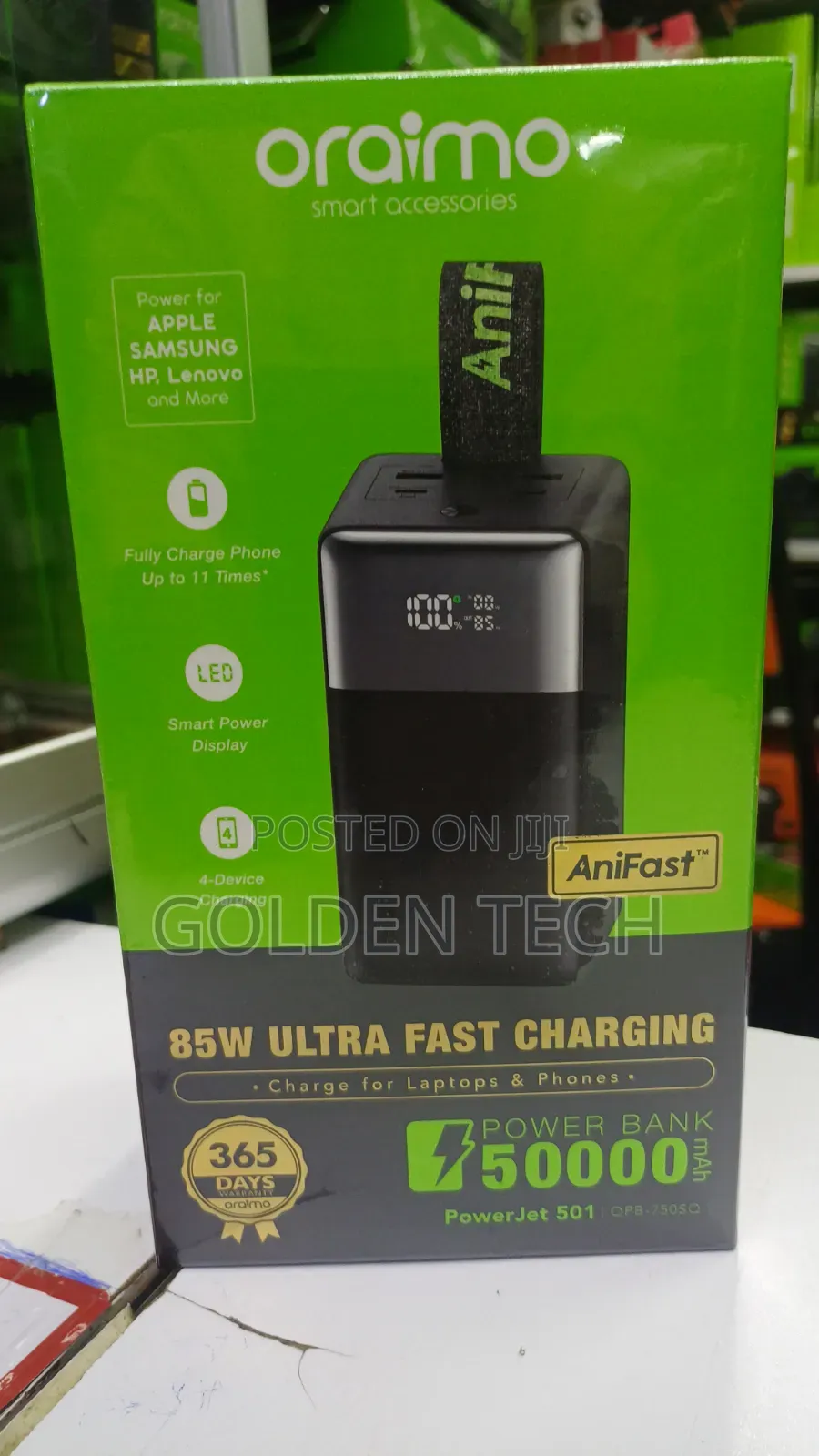 Oraimo Powerjet 501 50,000mah Usb-C Laptop Power Bank