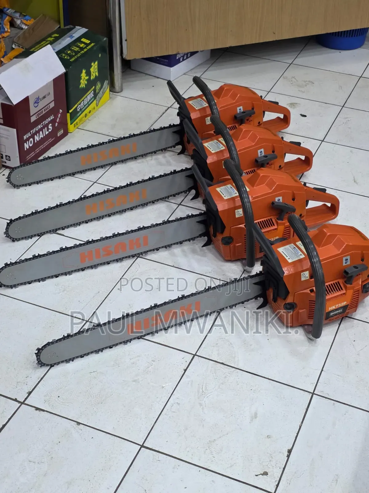 Hisaki Hk732p 72cc Petrol Chainsaw - High Performance Chainsaw