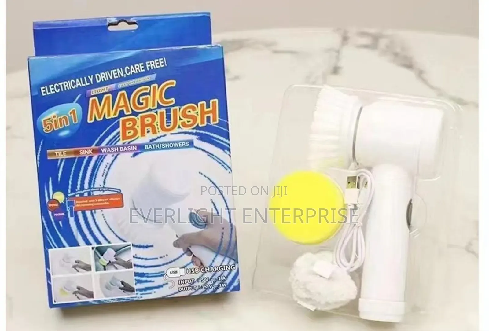 Usb Rechargable Magic Brush With 3 Option